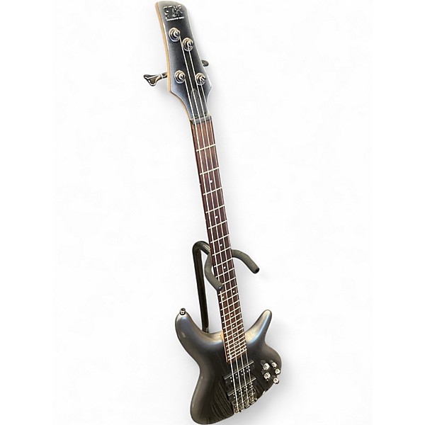 Used Ibanez SR300E Midnight Gray Burst Electric Bass Guitar