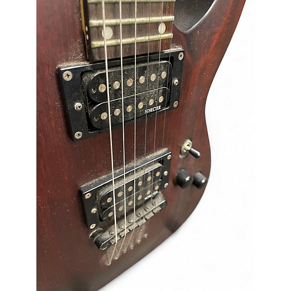 Used Schecter Guitar Research Omen 6 Mahogany Solid Body Electric Guitar