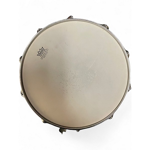 Used Ludwig 5X14 Vistalite Snare White Drum