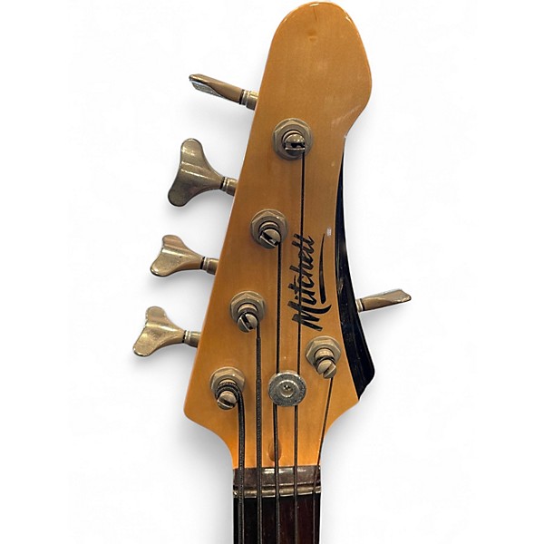 Used Mitchell TB505 5 String Black Electric Bass Guitar
