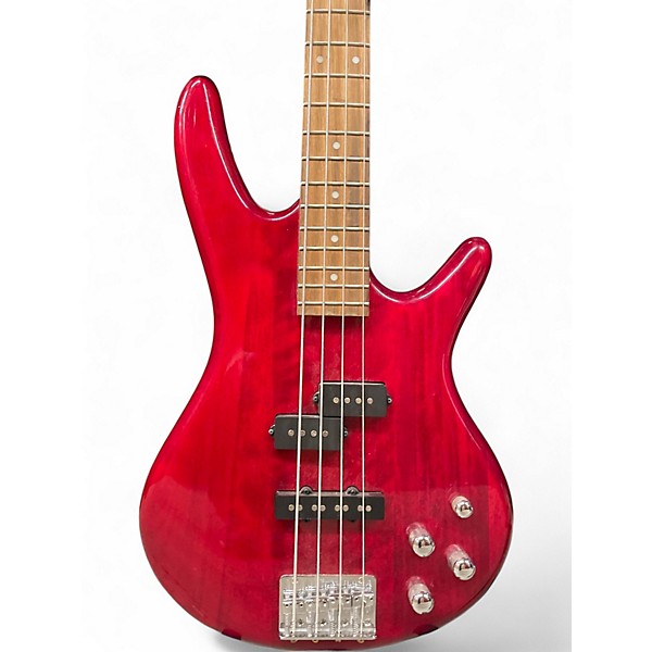 Used Ibanez GSR200 Candy Apple Red Electric Bass Guitar