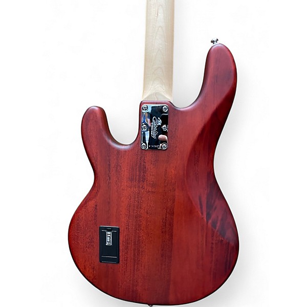 Used Sterling by Music Man SUB Series StingRay Walnut Electric Bass Guitar