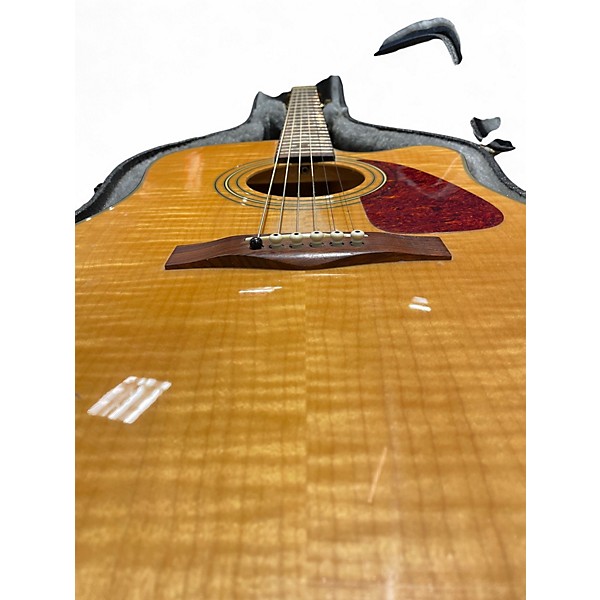 Used Fender DG220SCE Natural Acoustic Electric Guitar