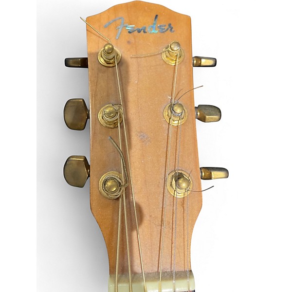 Used Fender DG220SCE Natural Acoustic Electric Guitar