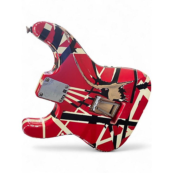 Used EVH Striped Series Frankie STRIPED Solid Body Electric Guitar