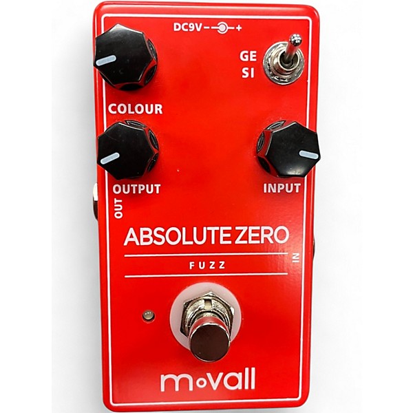 Used Movall absolute zero fuzz Effect Pedal