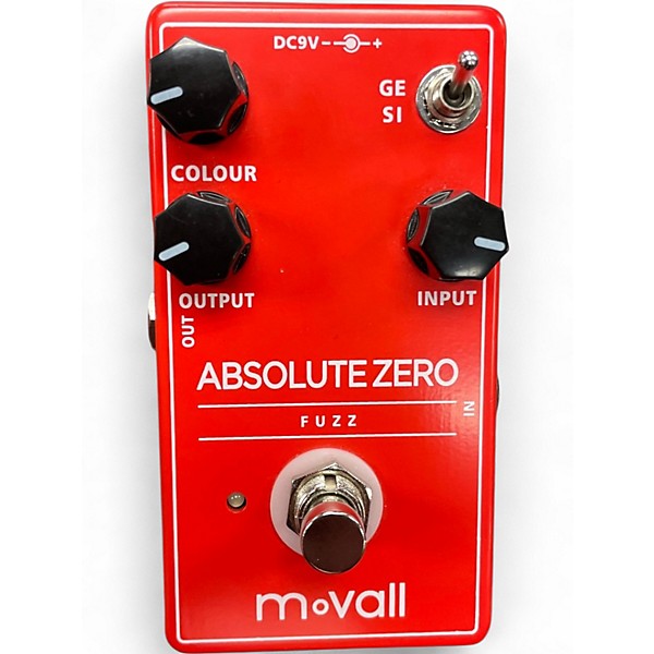 Used Movall absolute zero fuzz Effect Pedal