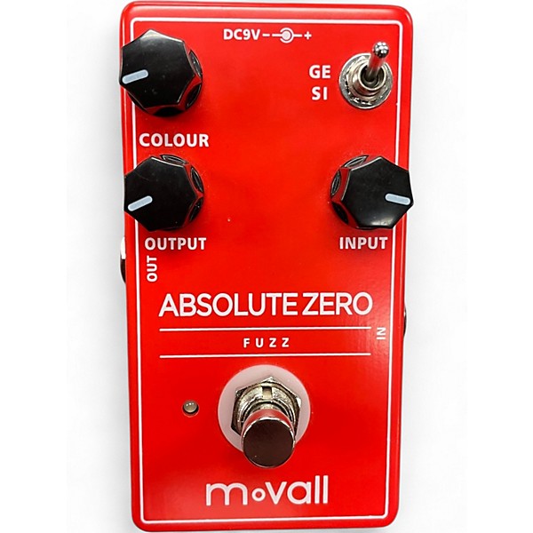 Used Movall absolute zero fuzz Effect Pedal