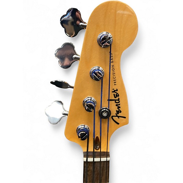 Used Fender Standard Precision Bass 3 Color Sunburst Electric Bass Guitar