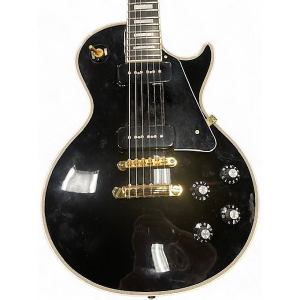 Used Edwards LPC 55 Ebony Solid Body Electric Guitar