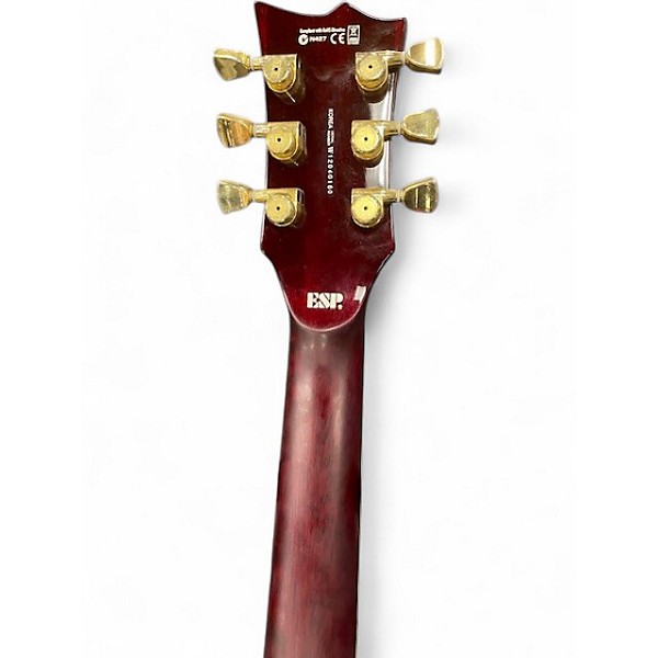 Used ESP ltd khDC Wine Red Solid Body Electric Guitar