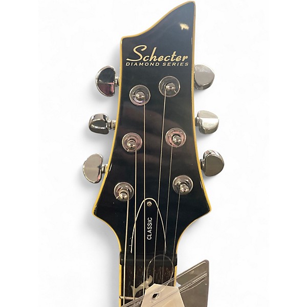 Used Schecter Guitar Research C1 Classic Trans Grey Solid Body Electric Guitar