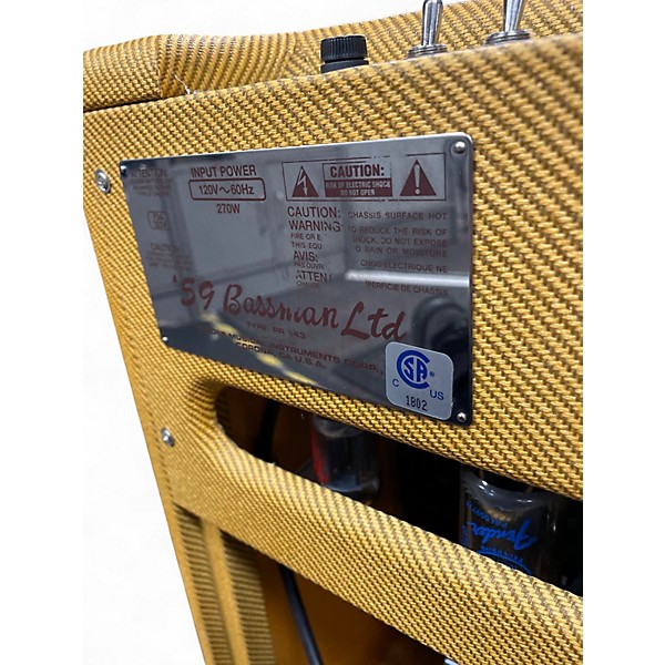 Used Fender Vintage Reissue 1959 Bassman LTD 4x10 Tube Guitar Combo Amp