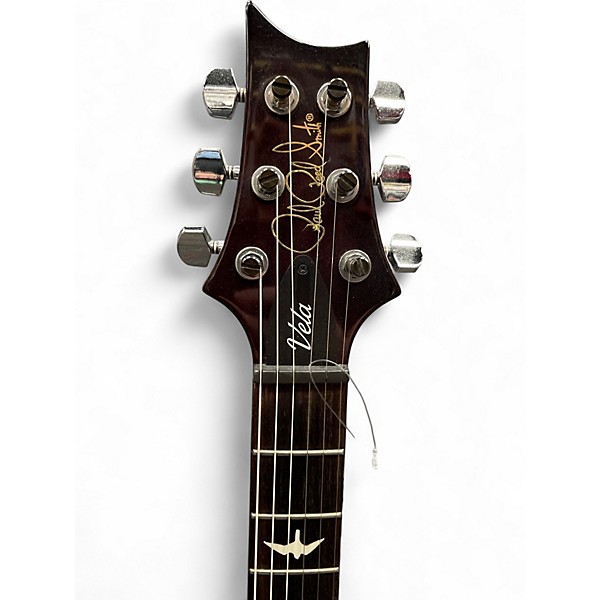 Used 2020s PRS Vela Burgundy Solid Body Electric Guitar