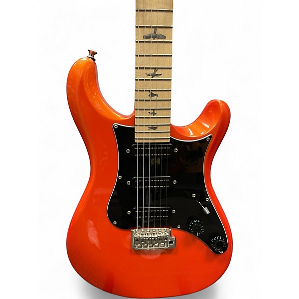 Used 2020s PRS NF3 Capri Orange Solid Body Electric Guitar