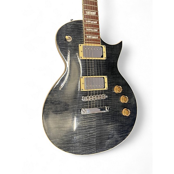 Used ESP LTD EC256 Transparent Navy Solid Body Electric Guitar