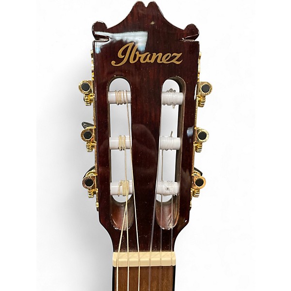 Used Ibanez GA35TCE DARK VIOLIN BURST Classical Acoustic Electric Guitar