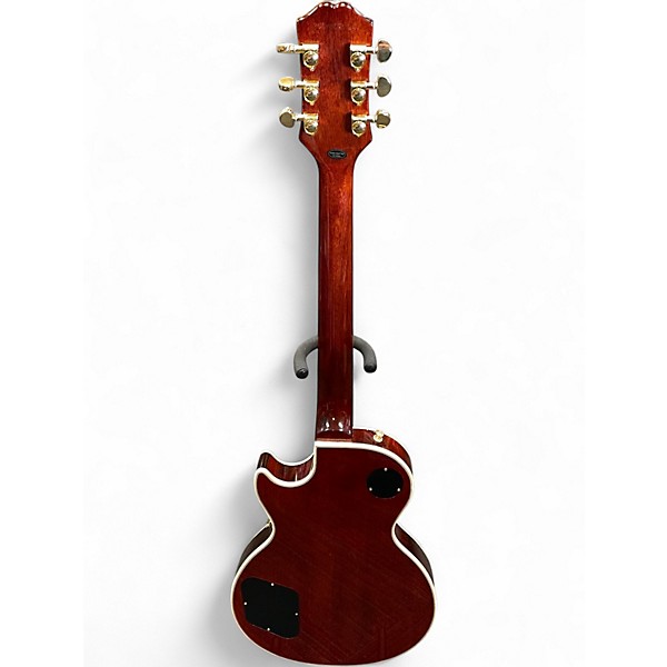 Used Epiphone Les Paul Custom Cherry Sunburst Solid Body Electric Guitar