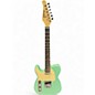 Used Sawtooth SINGLE CUT LEFT HANDED GREEN Solid Body Electric Guitar thumbnail