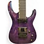 Used ESP SH7ET Brian "Head" Welch signature PURPLE BURST Solid Body Electric Guitar
