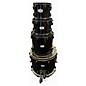 Used Pearl 4 Piece Export Black Drum Kit thumbnail