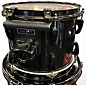 Used Pearl 4 Piece Export Black Drum Kit