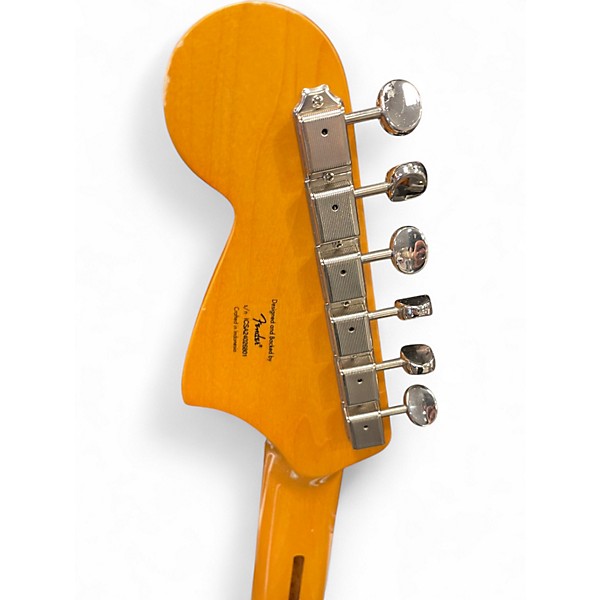 Used Squier CLASSIC VIBE JAGUAR Daphne Blue Solid Body Electric Guitar