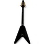 Used 2025 Gibson Flying V Custom Ebony Solid Body Electric Guitar
