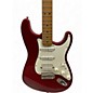 Used Fender Standard Stratocaster Candy Apple Red Solid Body Electric Guitar