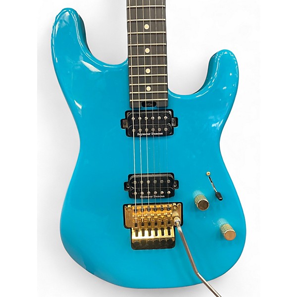Used Charvel Pro Mod San Dimas HH HT AQUA MARINE Solid Body Electric Guitar