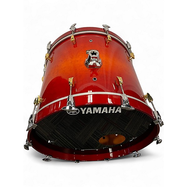 Used 2017 Yamaha 5 Piece 50th Anniversary 5-Piece Birdseye Maple Shell Pack Amber Sunburst Drum Kit