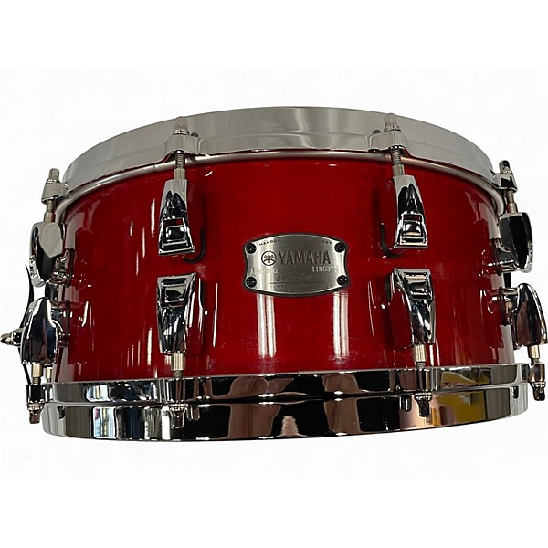 Used 2017 Yamaha 5 Piece 50th Anniversary 5-Piece Birdseye Maple Shell Pack Amber Sunburst Drum Kit