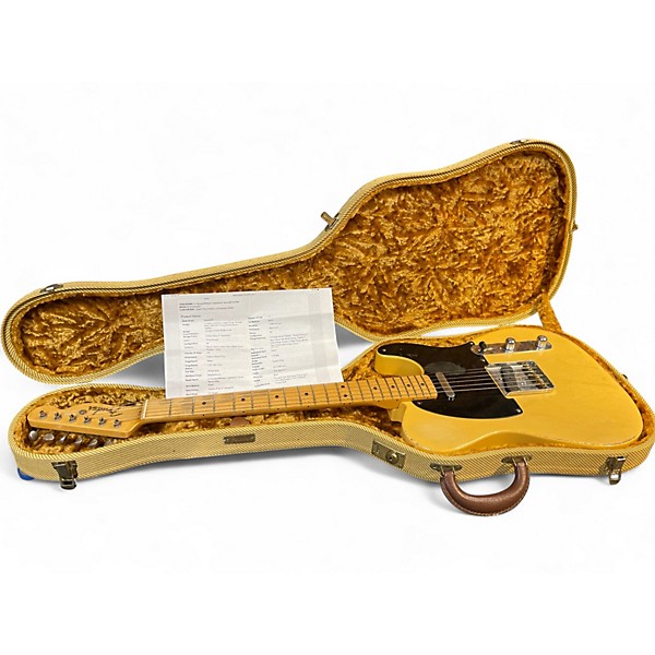 Used 2003 Fender Custom Shop 51 Nocaster Honey Blonde Relic Solid Body Electric Guitar