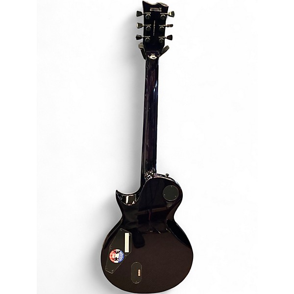 Used ESP LTD EC1000 Deluxe See Thru Purple Solid Body Electric Guitar