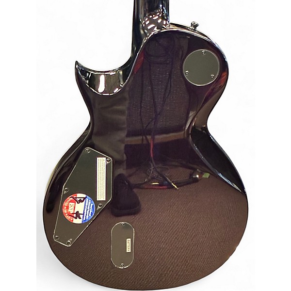 Used ESP LTD EC1000 Deluxe See Thru Purple Solid Body Electric Guitar