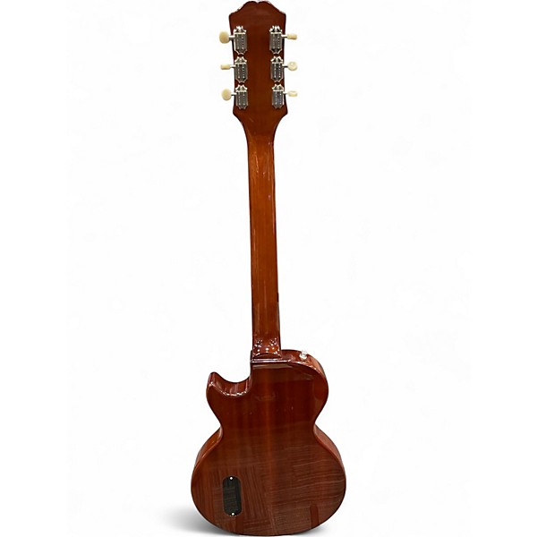 Used 2021 Epiphone les paul jr Vintage Sunburst Solid Body Electric Guitar