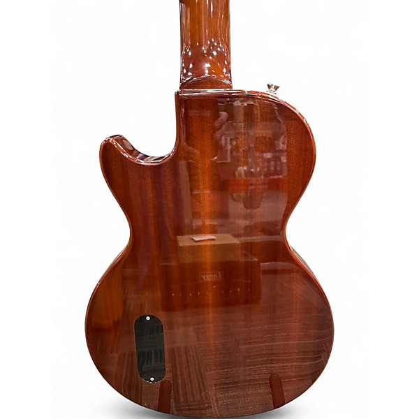 Used 2021 Epiphone les paul jr Vintage Sunburst Solid Body Electric Guitar