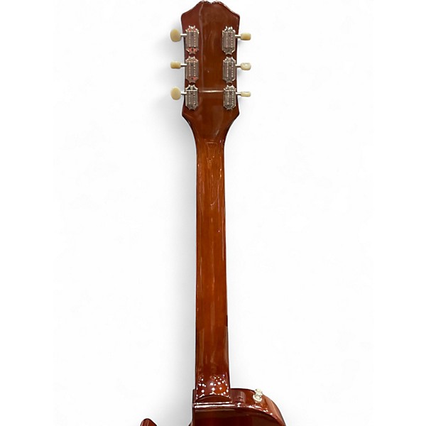 Used 2021 Epiphone les paul jr Vintage Sunburst Solid Body Electric Guitar