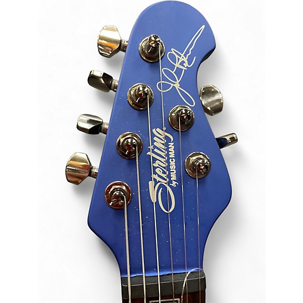 Used Sterling by Music Man MAJESTY Baltic Blue Solid Body Electric Guitar