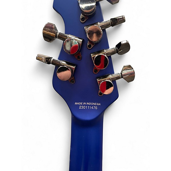 Used Sterling by Music Man MAJESTY Baltic Blue Solid Body Electric Guitar