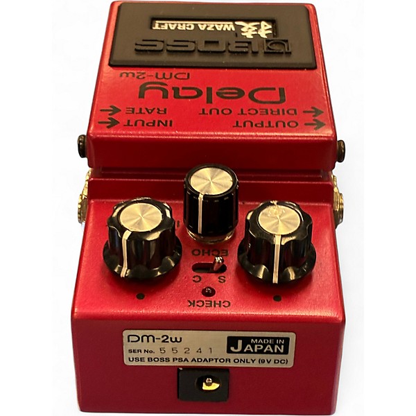 Used BOSS DM2W Delay Waza Craft Effect Pedal