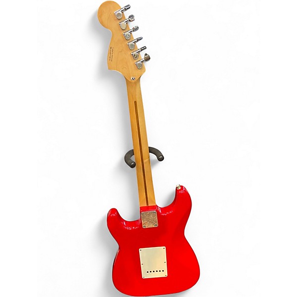 Used Squier Affinity Stratocaster Torino Red Solid Body Electric Guitar