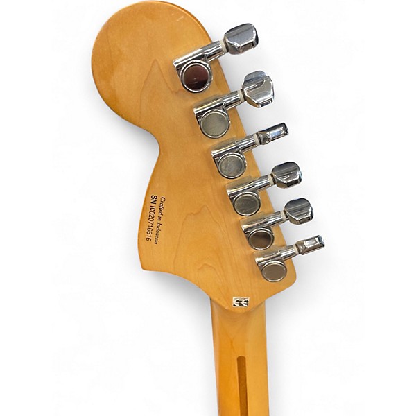 Used Squier Affinity Stratocaster Torino Red Solid Body Electric Guitar