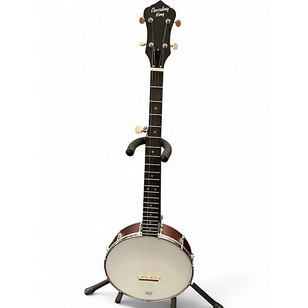 Used Recording King RKO3S Brown Banjo