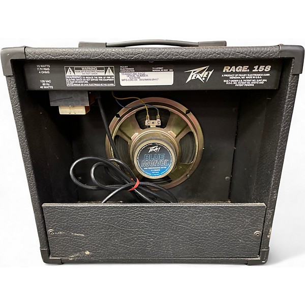 Used Peavey Rage 158 1X8 15W Guitar Combo Amp