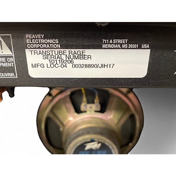 Used Peavey Rage 158 1X8 15W Guitar Combo Amp