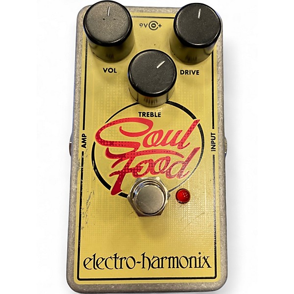 Used Electro-Harmonix Soul Food Overdrive Effect Pedal