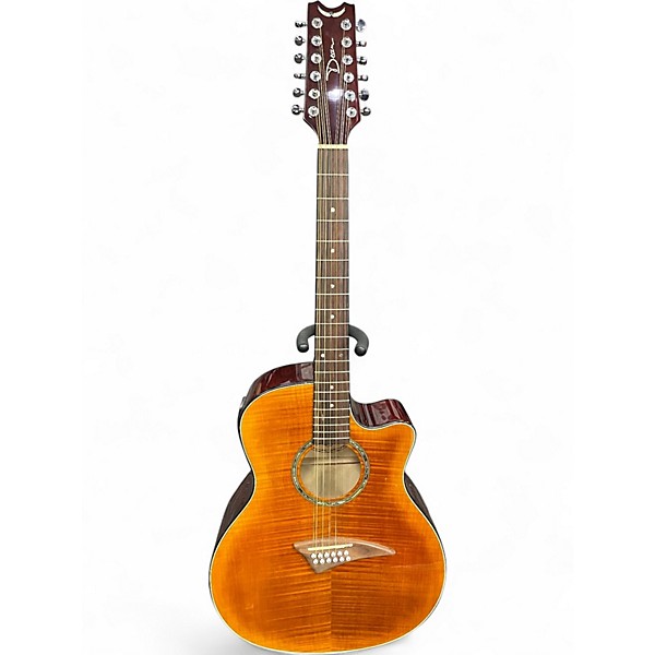 Used Dean EFM12 FTGE Tigers Eye 12 String Acoustic Electric Guitar