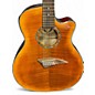 Used Dean EFM12 FTGE Tigers Eye 12 String Acoustic Electric Guitar