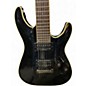 Used Schecter Guitar Research C7 Blackjack Black Solid Body Electric Guitar